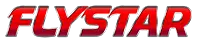 Logo Coverband Flystar i rött